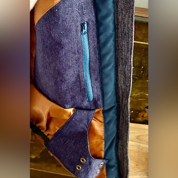 EUC! ROXY WOMAN’S LODGE JACKET DENIM BLUE - Picture 10 of 14